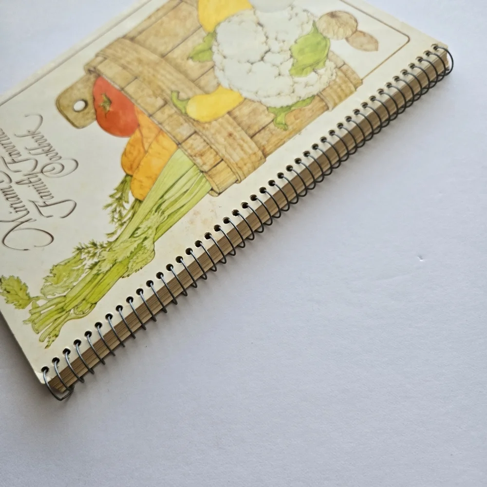 Miriam B. Loo's Family Favorites Cookbook 1977 Current Spiral Bound Recipes VTG